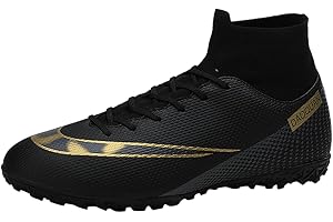 XINGHUANHUA Scarpe da Calcio Basse Scarpe da Calcio Alte Scarpe da Calcio da Uomo Scarpe da Calcio Scarpe Antiscivolo Scarpe da Allenamento Professionale per Esterni Scarpe Sportive