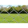 Fencing Chain Link Net For Fencing Mesh D Fence Wire Height 5 Feet/Length: 50 Feet Diameter:2.6 Mm Size 4X4 Inches Ideal For Fencing(12 Gauge Wire), Electric Blue