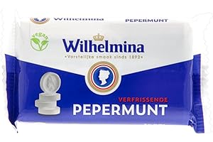 Fortuin Wilhelmina Pepermunt Vegan I Pfefferminz Taler aus Holland 3 Rollen a40g