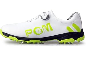 PGM Men's Waterproof Golf Shoe with Lace System