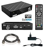 Mehrsprachiges OSD Menü. Abwärtskompatibel zu DVB-T und DVB-T2. Sender- und Favoritenlisten