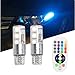 Produktbild FEZZ Auto Atmosphäre Lampe Seitenmarkierungsleuchte Leselampe Wedge Licht Lampe LED Birnen T10 194 168 W5W 5050 6 SMD RGB 16 Farben LED Blitz Strobe mit Fernbedienung