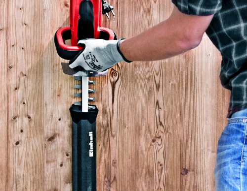 Einhell Elektro Heckenschere GH-EH 4245 (420 Watt, 450 mm Schnittlänge, 16 mm Zahnabstand, 2,5 kg, Köcher inkl. Wandhalterung) - 9