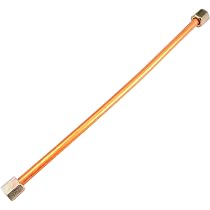 Tube D'échappement Pour Compresseur D'air - 6 Mm X 47 Cm, Aluminium - Remplacer La Tuyauterie Défectueuse