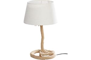 Gilde Lampada da tavolo, decorazione da spiaggia, decorazione da spiaggia, stile marittimo, altezza 40 cm