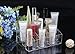 Domire Clear Acrylic 24 Lipstick Holder Display Stand Cosmetic Organizer Makeup Case