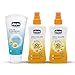 Produktbild CHICCO - MADE IN ITALY Sonnenschutz All-in-One Pflegeset für Kinder: Sonnenspray LSF 50+ wasserfest, Sonnenspray LSF 30+ wasserfest, After Sun Milch getestet auf empfindlicher Haut