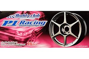 AOSHIMA 1/24 pieces S Tire & Wheel Set No.96 birdie Club P-1 RACING