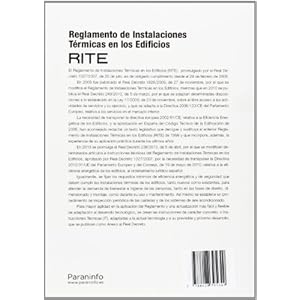 Reglamento De Instalaciones Térmicas En Los Edificios - 7ª Edición