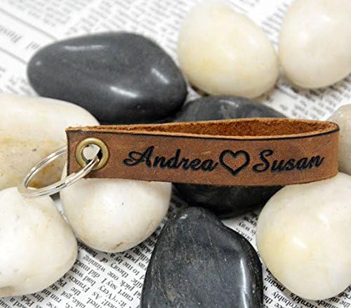 Personalised Keyrings with Custom Name on Anniversary Gifts Keepsake Keychain for Men for Boys