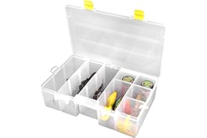 ‎SPRO Spro Tackle Box 35,5x23x10cm - Tacklebox für Wobbler & Gummiköder, Köderbox für Swimbaits & Gummifische, Angelbox für Köder