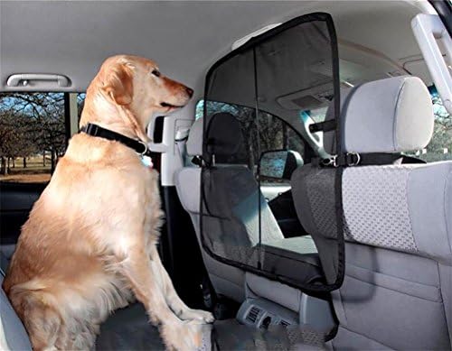 LOHUA SUV Car Dog Guard Pet Barrier - Blocks Dogs Access To Car Front Seats & Keep Dogs In Back Seat/Trunk