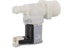 DL-pro - Électrovanne - 1 voie de 180° - Diamètre : 11 mm - Idéale pour lave-vaisselle Whirlpool et Bauknecht 480140102032, modèles ADP et ADG