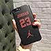 Produktbild Air Jordan iPhone Handy Cover Schutzhülle Handyhülle Michael Jordan Chicago Bulls transparente TPU-Handyhülle for iPhone 6, iphone7, 7plus & 8plus, iPhone X (iPhone 6/6S, Jordan 23 Black)