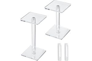 BOXOB 2szt 3d Latające Miniatury Walki Riser, Regulowane Walki Risery Model Lotniczy Wysokość Windy Wielowarstwowa Podwyższona Platforma do Stół RPG Gry Planszowe