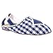 Live Ur Style Men Blue n White Checks Espadrilles Casual Sandals RS.849.00