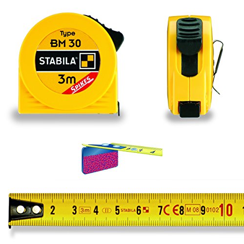Stabila Messgeräte 16450 Taschenbandmaß BM 30 SP / 3 m - 4