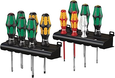 Wera Kraftform Plus 051010 Jeu de 12 tournevis