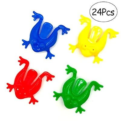 TOYMYTOY Jouet de saut de saut sautant en plastique pour des enfants en bas âge des enfants 24PCS (aléatoire)