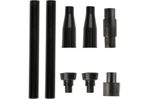 Bojueshaw 8Pcs Fountain Nozzle Kit,Adjustable Small Pump Water Spray Heads Set for Garden Ponds,Aquariums & Water Features