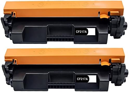 DOREE Compatible Toner for CF217A (17A) With Chip for HP LaserJet Pro M102w M102a, HP LaserJet Pro MFP M130nw M130fw M130fn M130a,1600 Pages,2 Pack