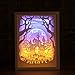 Produktbild Papierschnitzel Lampe Desktop Buch Lampe Rahmen Licht Nachttischlampe weiches Licht Tischlampe LED Nachtlicht