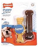 Nylabone Puppy Ring and Bone Petite (Twin Pack)