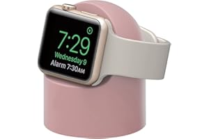 CRGANGZY Silic Charr Cradle Do Watch Asori - Soporte antideslizante Charr Holr para reloj Seri 8 7 6 5