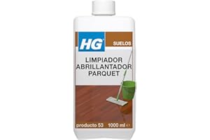 HG Limpiador Abrillantador uso Diario, Restaurador Concentrado para Limpiar Suelos de Madera con Fragancia Fresca - 1 litro (467100130)