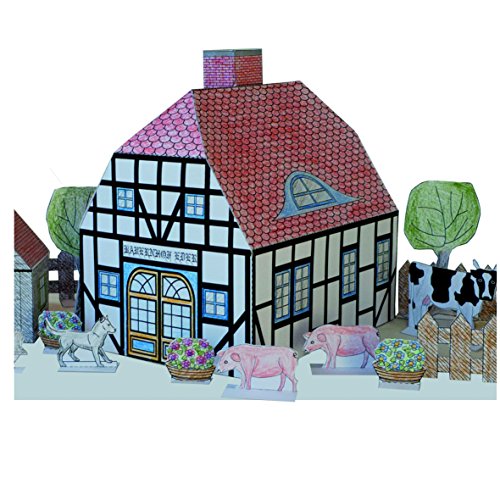 Preisvergleich Produktbild Grimms Bastelbogen Bastelbogen Bauernhof