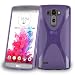 Produktbild LG G3 STYLUS Silikonhülle in LILA von Cadorabo - X-Line Design TPU Schutzhülle für LG G3 STYLUS – Handyhülle Bumper Case Backcover in FLIEDER VIOLETT