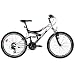 Produktbild 24" KCP JUGENDFAHRRAD KINDERFAHRRAD MOUNTAINBIKE RITA FSF 21 Gang SHIMANO schwarz weiss - 61,0 cm (24 Zoll)