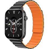 Inteya HiWatch Talk 2 AMOLED Ekran Android ve iOS Uyumlu Da Fit Uygulama Destekli Manyetik Kayışlı Akıllı Saat Siyah