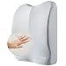 Produktbild Sitzkissen Lendenkissen 2 in 1 SLYPNOS Ergonomische Unterstützung für den Lenden-und Rückenbereich, Flexible Kissen und Memory Foam, Schmerzlinderung, waschbar und atmungsaktiv Abdeckung, für für Zuhause, Büro, Auto und und Flugzeug (Grau)