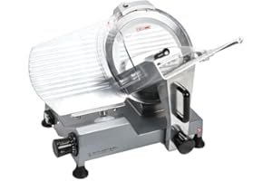 DYNASTEEL Trancheuse à Jambon Professionnelle Semi-Automatique 300 mm