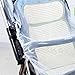 White Mosquito & Bug Net - Fits Most Strollers, Pack 'N Play, Bassinets, Cradles and Car Seats(Two Sizes) (Medium(40*33 inches))