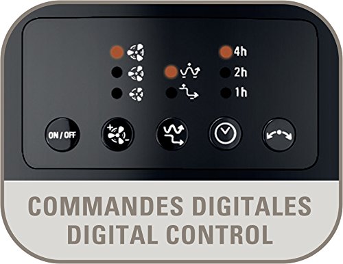 Rowenta VU9050 Artik Crystal Turm-Ventilator Tisch, 3 Geschwindigkeit - 5