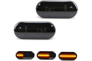 Bynome Led Dynamic Side Indicator Marker Turn Signal Light Sequential Blinker Light Canbus Error Free For VW Bora Golf 3 4 Passat 3BG Polo SB6 Seat Ibiza Leon Skoda Ford
