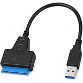 USB to Sata Usb 3.0 to Sata 22PIN 2,5 in&ccedil; Adapt&ouml;r HDD SSD Harici Sabit Disk D&ouml;n&uuml;şt&uuml;r&uuml;c&uuml; Kablo