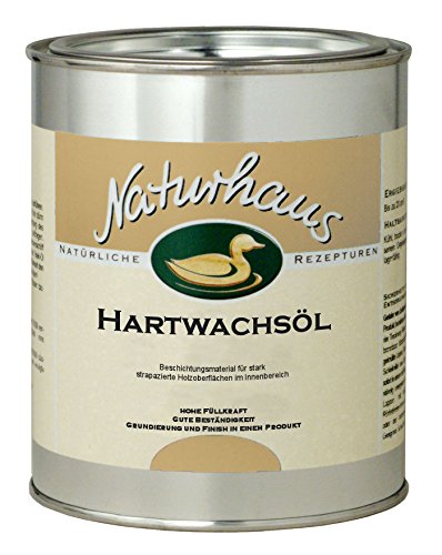 NATURHAUS NATURFARBEN Hartwachsöl, 1 Stück, matt / farblos, 750 ml