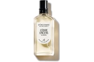 L'OCCITANE - Eau de Toilette Cèdre Encens - 50 ml | Kryddiga, träiga och ambradoftande noter - Ackord av rosépeppar, rökelse