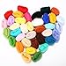Produktbild Lanlan Nadel Filzen Wolle Set von 36 Farben Wolle Roving Wolle Garn Roving für Trockenfilzen Hand Spinning DIY Craft Materialien