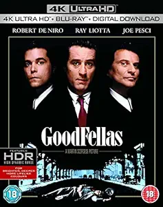 Goodfellas (4K UHD + Blu-ray + Digital Download) (2-Disc) (Uncut | Region Free 4K Ultra HD / Blu-ray | UK Import)