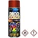 Produktbild 3 Stück 400ml rot Metallic Lackspray Lack Sprühlack Spraydose 15 370