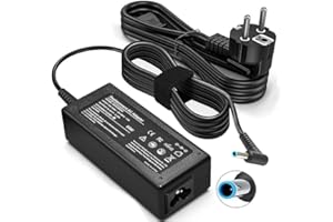 Apcstyle 65W Chargeur Portable Compatible avec HP Pavilion x360 14 15 17, Envy 13 15 X360, Elitebook 840 G5, ProBook Compatible avec HP Stream Series, Spectre 710412-001 19.5V 3.33A Adaptateur