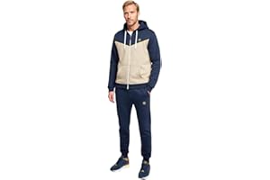 NAVY SAIL TUTA UOMO COTONE ESTIVA - TUTA UOMO COMPLETA IN FELPA DI COTONE ESTIVA - LEGGERA