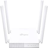 TP-Link Archer C24 AC750 Mbps Dual-Band, WiFi Wireless Router | Multi Mode | 4 Antennas | Ipv6 Supported | Parental Controls 