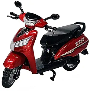 Wishmaster Plastic Kids Small Size Pull Back &Go BasicToys For Boys,Girls,Babies | Return Gifts | Give Away Gifts | Basic Scooty| Small Size Scooty |Pull Back Action Indian Scooty| ?????? For Above 3 Years Old | (Indian Scooty)