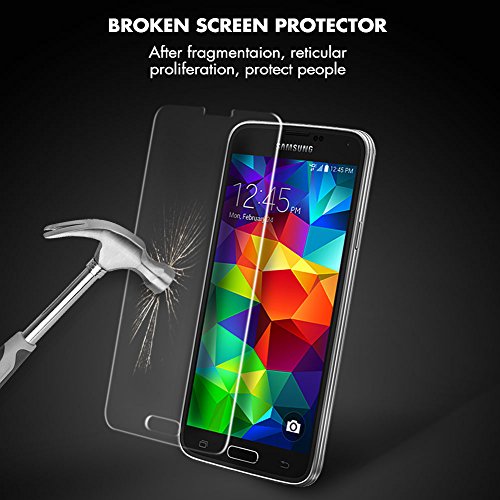 Samsung galaxy s5 folie aiMaKE samsung s5 panzerglas samsung galaxy s5 panzerglas folie samsung s5 folie samsung galaxy s5 schutzfolie samsung galaxy s5 displayschutzfolie samsung galaxy s5 folie panzerglas samsung s5 – Scharfer Touchscreen – Dünne Schutzfolie – Hardness aus gehärtetem Glas Panzerglas (0,33mm) – Lebenslange Garantie [2 Stück] - 4
