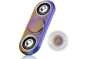 SCIONE 3D Printed Fidget Spinner Toy-Hand Spinner Stress Relief Toy|3D Printed Fidget Toys for Anxiety & Focus|ADHD Sensory Toys for Kids & Adults|Fun Classroom Reward, Festival Gift-Purple Gold Blue